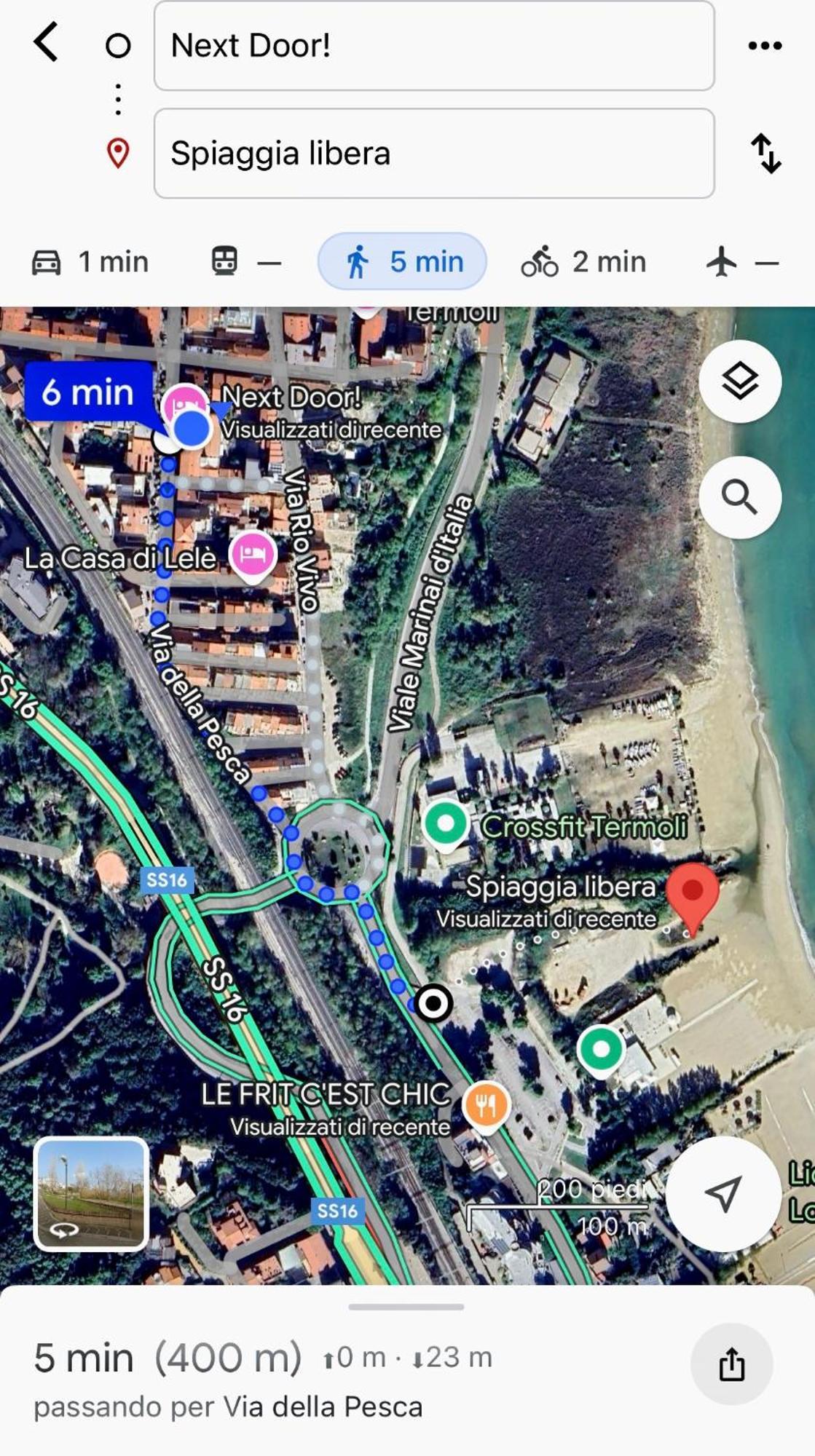 Next Door! Leilighet Termoli Eksteriør bilde